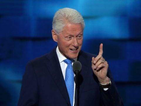 Bill Clinton at the DNC