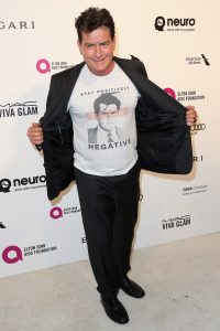 Charlie Sheen and His Shirt