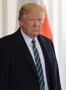 Donald Trump at the White House