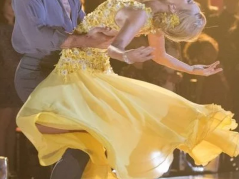 Heather Morris and Maksim Chmerkovskiy Dance