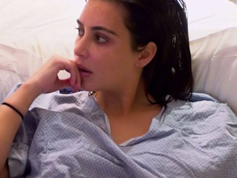 Kim Kardashian in the Hospital
