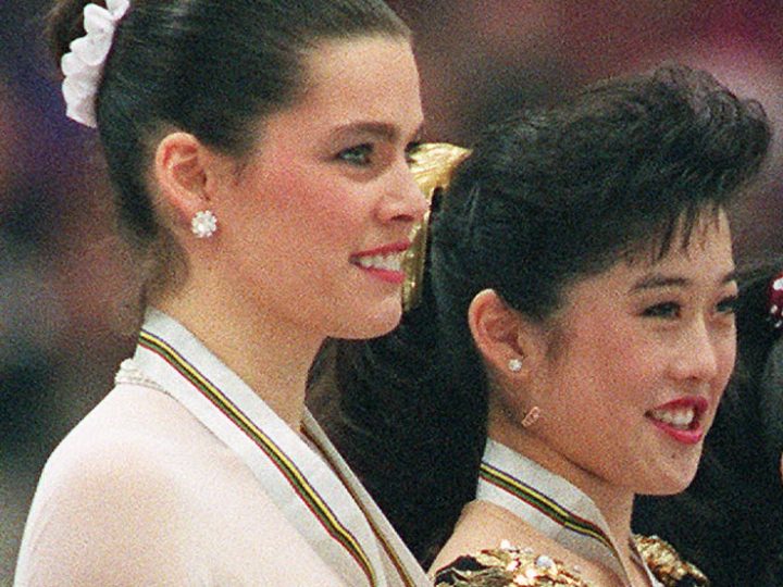 Kristi Yamaguchi Tells Nancy Kerrigan to Break A Leg; Twitter LIVES