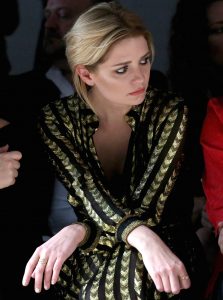 Mischa Barton at a Fashion Show