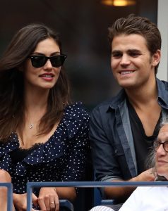 Paul Wesley and Phoebe Tonkin in 2015
