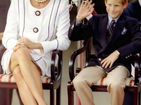 Princess Diana and Prince Harry