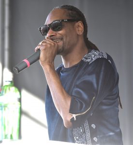 Snoop Dogg on a Stage