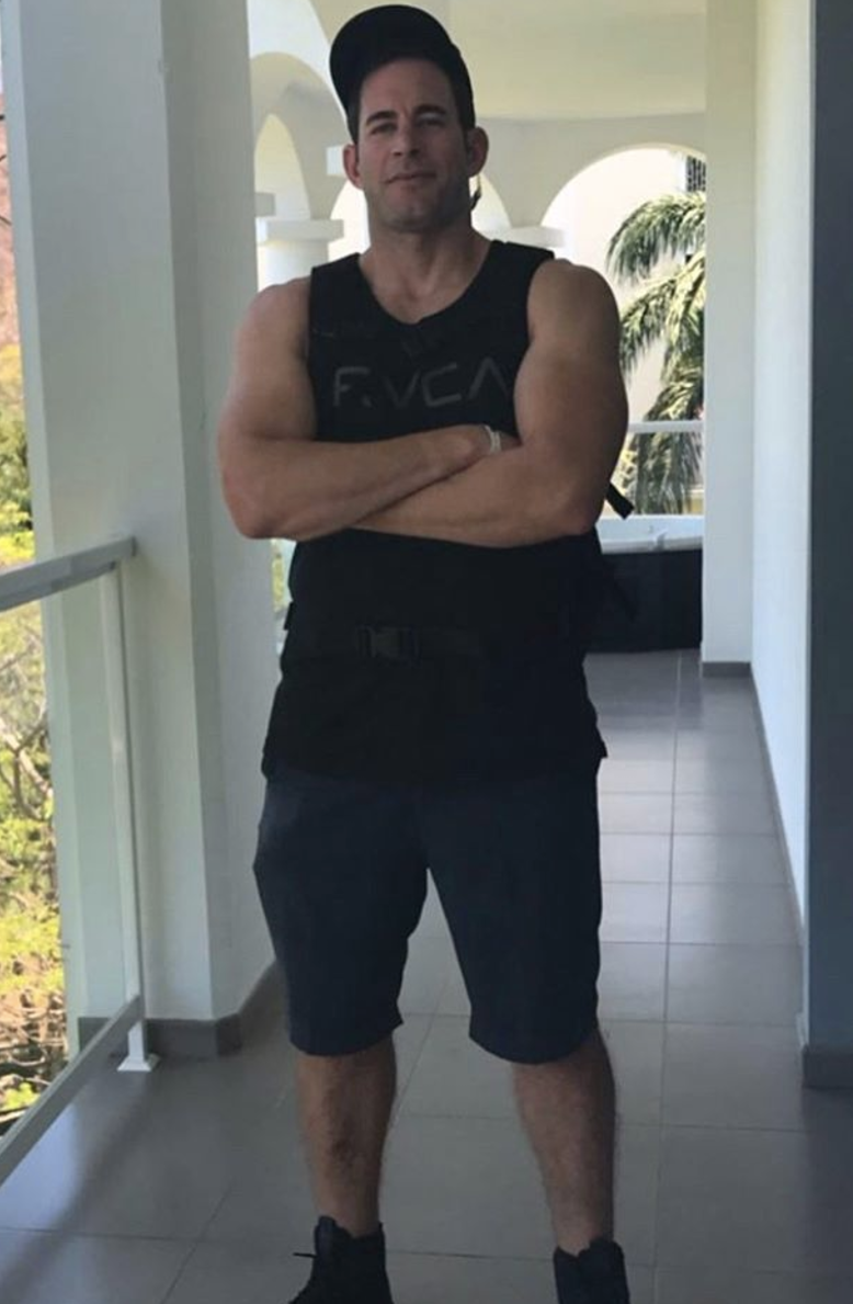 Tarek El Moussa Poses - The Hollywood Gossip