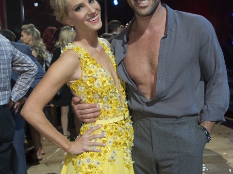 Heather Morris and Maksim Chmerkovskiy Photo