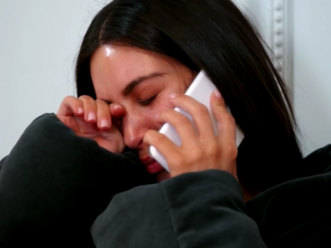 Kim Kardashian Crying Face