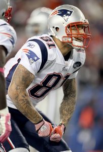 Aaron Hernandez for New England