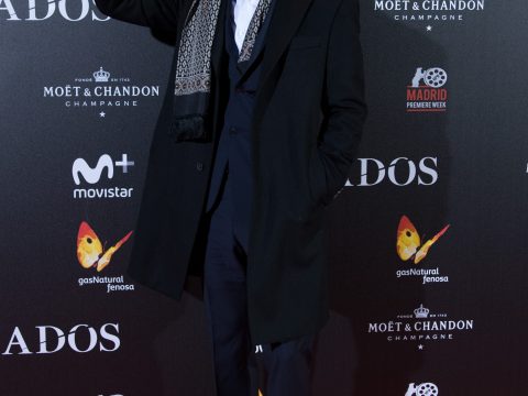 Brad Pitt at Allied Opening