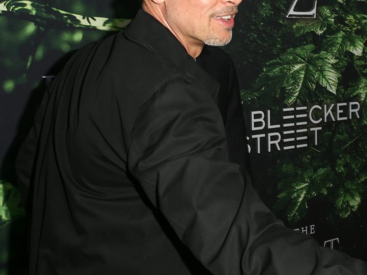 Brad Pitt in a Good Mood