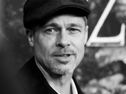 Brad Pitt in Black/White
