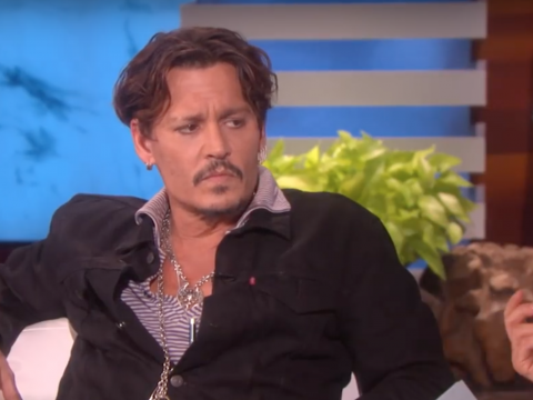 Johnny Depp on Ellen