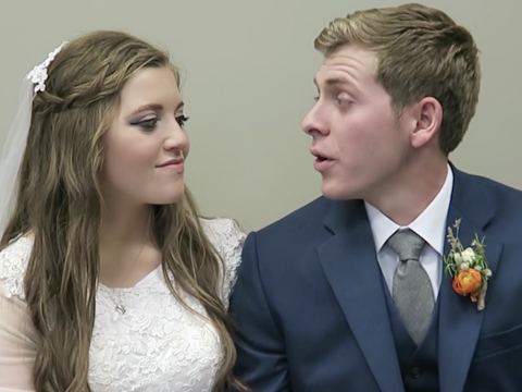 Joy-Anna Duggar on Her Wedding Day