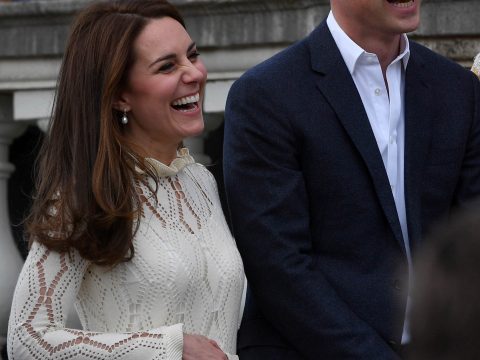 Kate and William Laugh