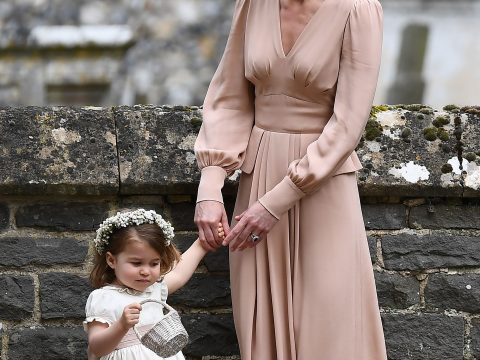 Kate Middleton with Charlotte
