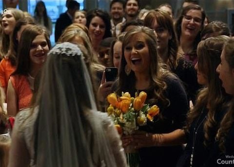 Kendra Caldwell Gets the Bouquet