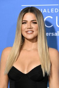 Khloe Kardashian with a Big Smile