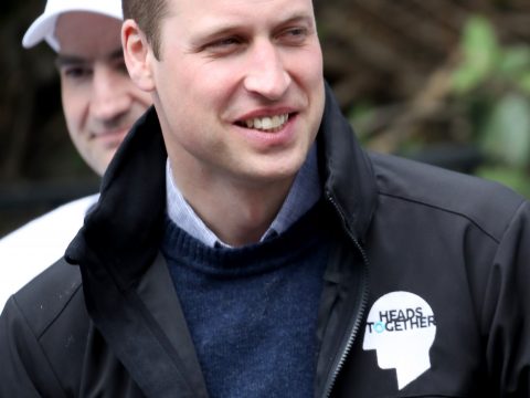 Prince William Helps Out