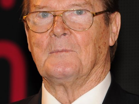 Roger Moore in 2012