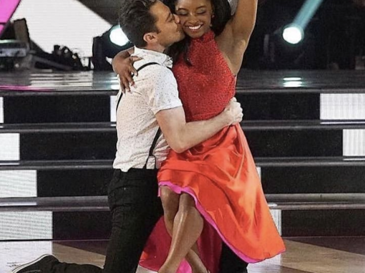 Simone Biles on the Dance Floor