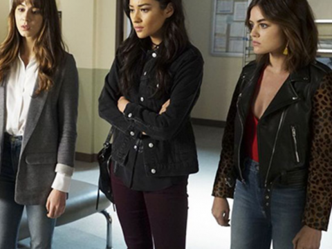 Spencer, Aria and Emily