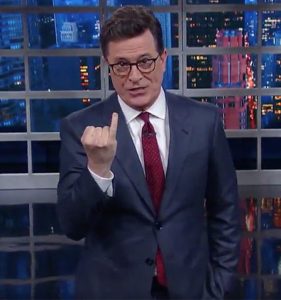 Stephen Colbert Slams Trump