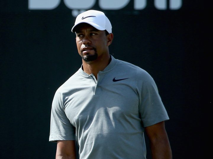 Tiger Woods in Dubai