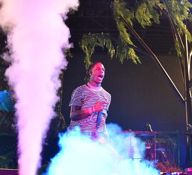 Travis Scott Performing at Coachella