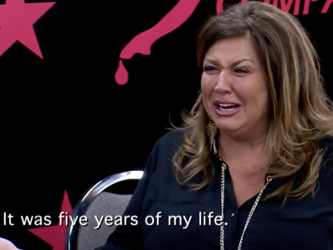 Abby Lee Miller Cries. Hard.