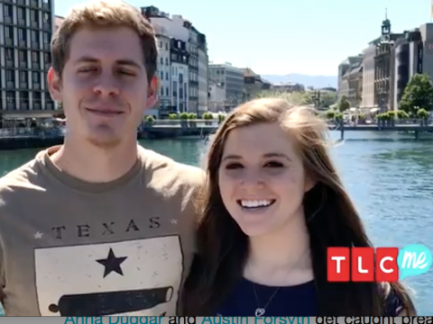 Autin Forsyth and Joy-Anna Duggar Honeymoon Pic