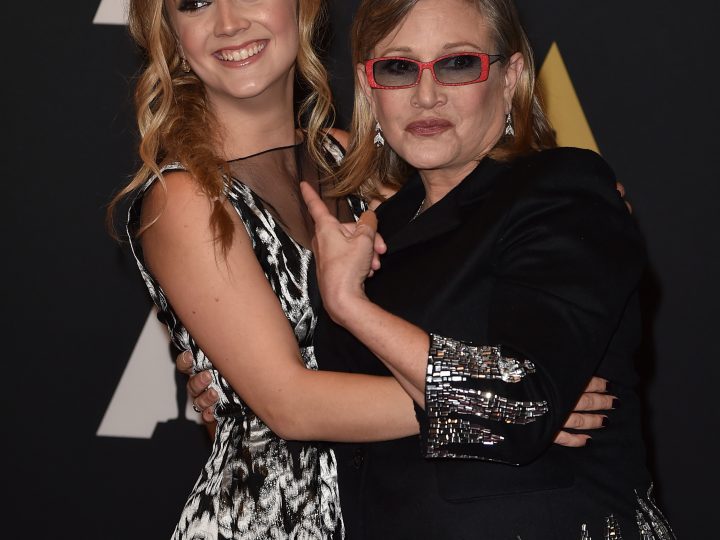 Billie Lourd and Carrie Fisher Together