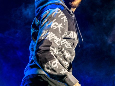 Chris Brown Soaks in Applause