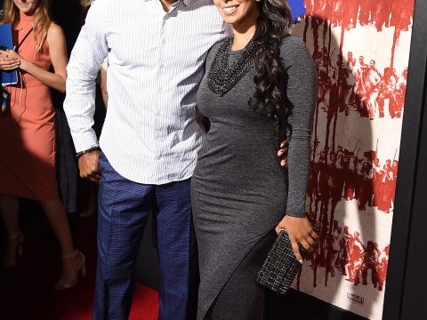Derek Fisher and Gloria Govan