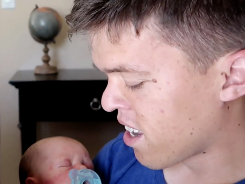Zach Roloff Holds Jackson