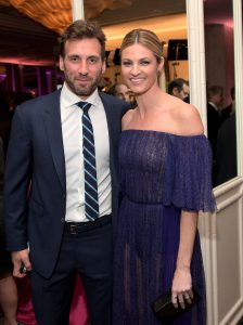 Jarret Stoll with Erin Andrews