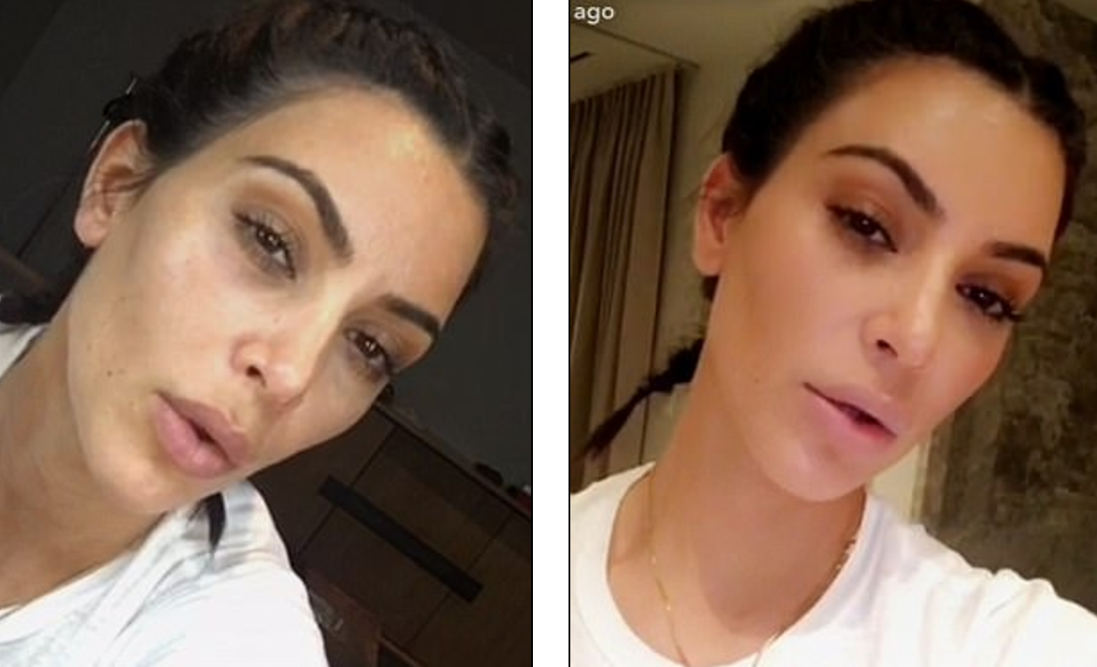 Contour Makeup Kim Kardashian