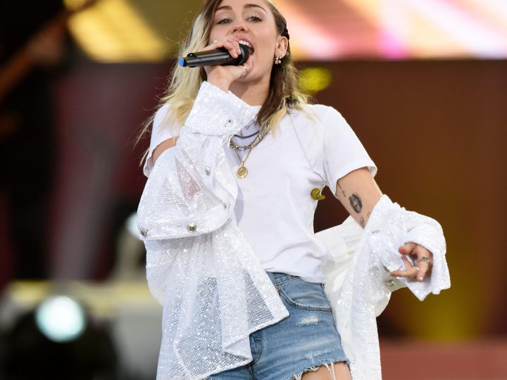 Miley Cyrus Gets “Inspired,” Pays Tribute in Manchester