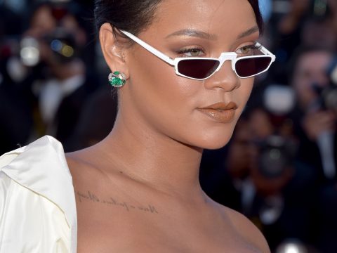 Rihanna with Shades