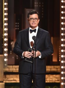 Stephen Colbert at the Tonys