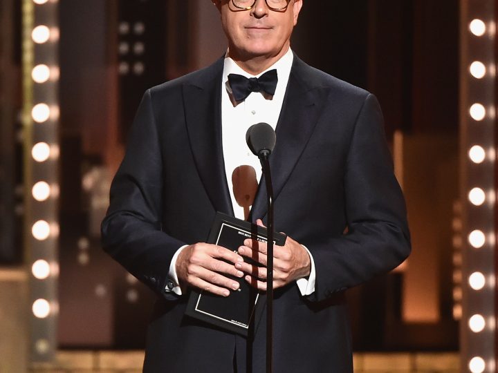 Stephen Colbert at the Tonys