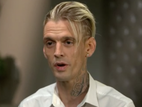 Aaron Carter on ET