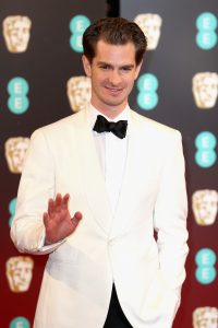 Andrew Garfield at the BAFTAs