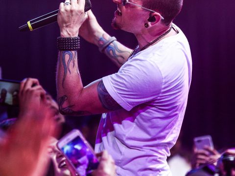 Chester Bennington in Concert