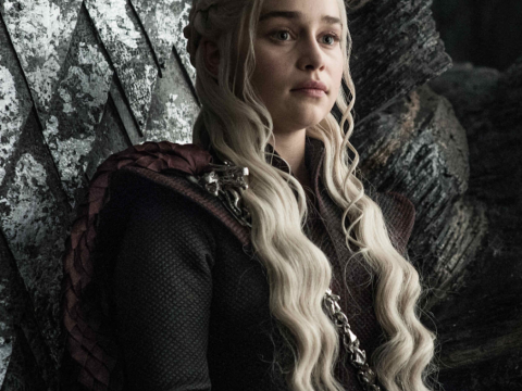 Dany on the Throne
