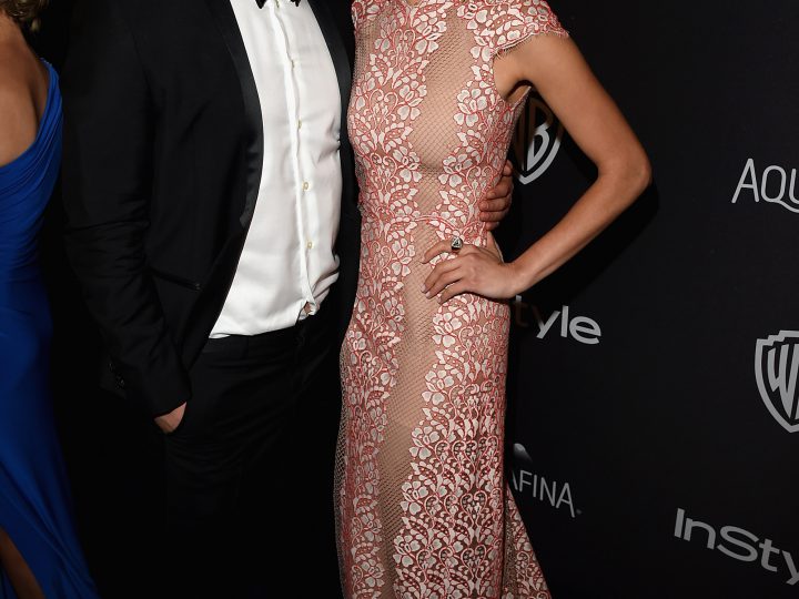 Glen Powell and Nina Dobrev