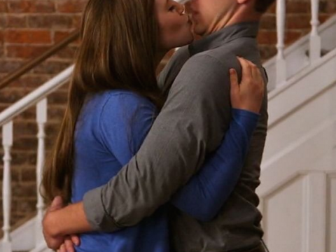 Joy-Anna and Austin PDA on Counting On