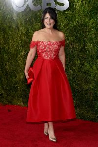 Monica Lewinsky in Red