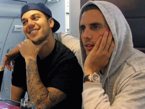 Rob Kardashian and Scott Disick Pic